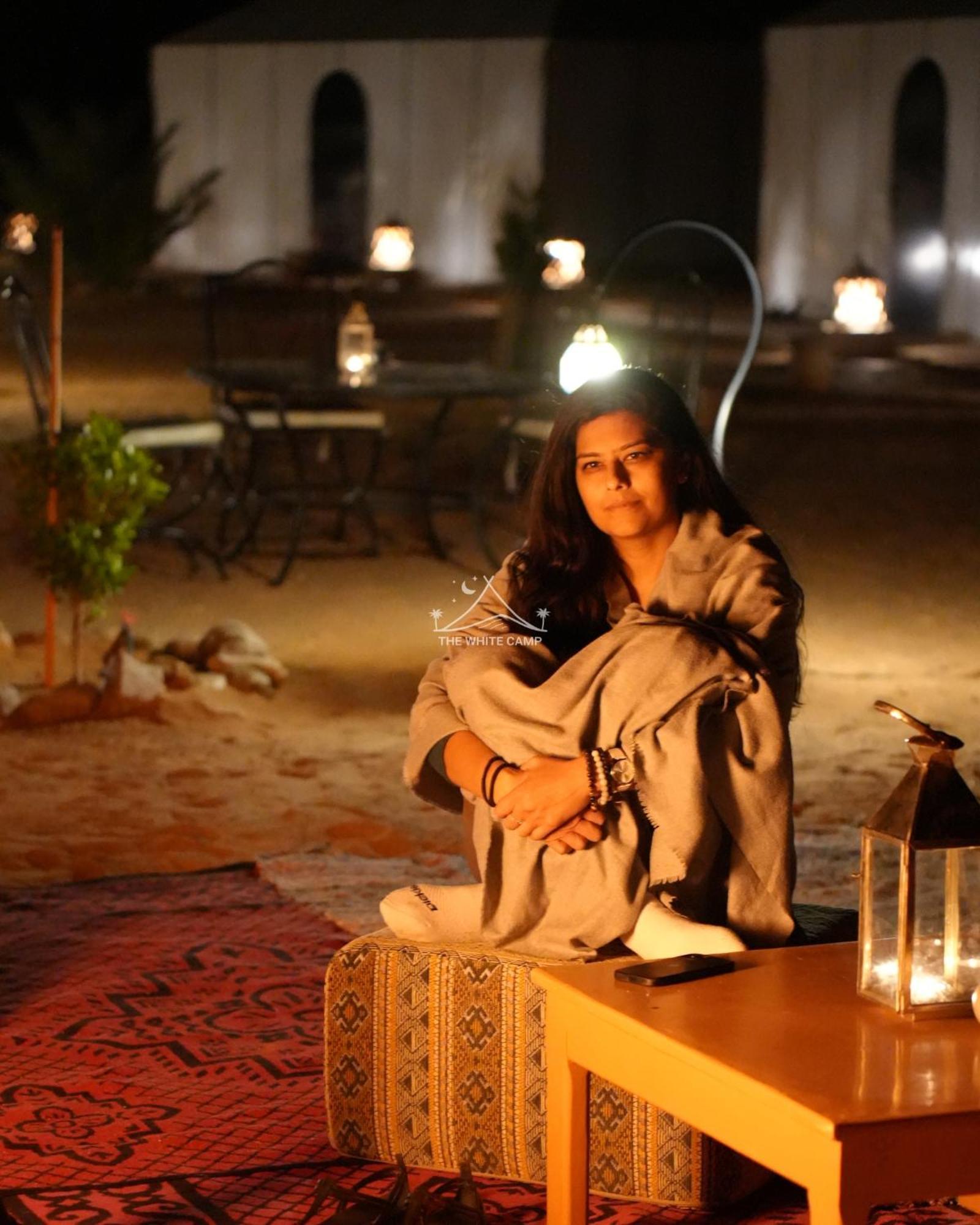 The White Camp - Your Merzouga Luxury Desert Camp & Erg Chebbi Dunes Camel Riding Εξωτερικό φωτογραφία